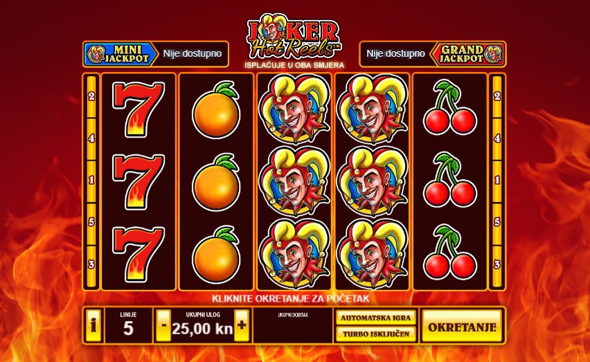 PSK slot Joker Hot Reels