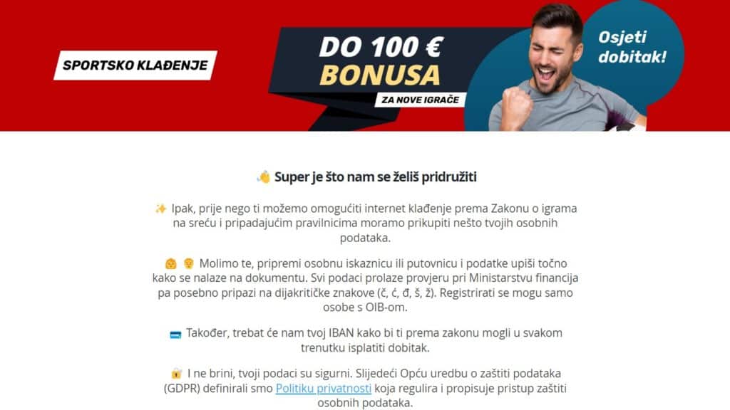 SuperSport registracija