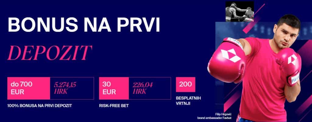 Favbet bonus dobrodošlice