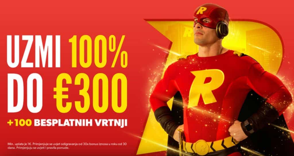 Rizk casino bonus dobrodošlice