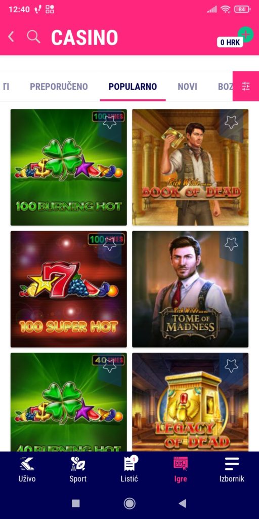 Favbet aplikacija casino