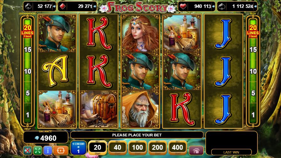 Najbolje slot igre - Frog Story