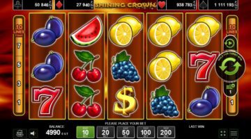 Najbolje slot igre - Shining Crown