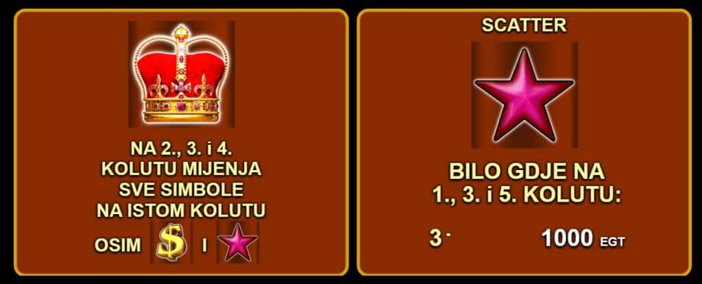 Shining Crown simboli