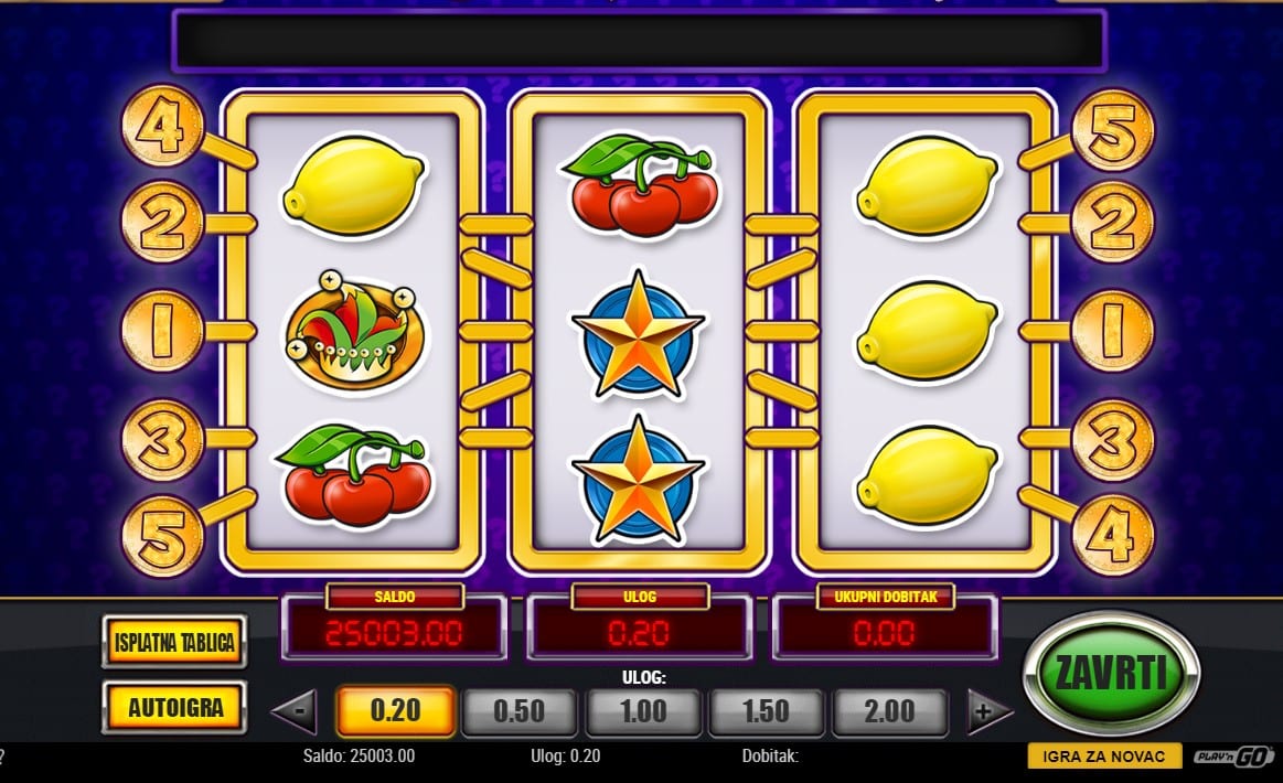 Mystery Joker vrtnje