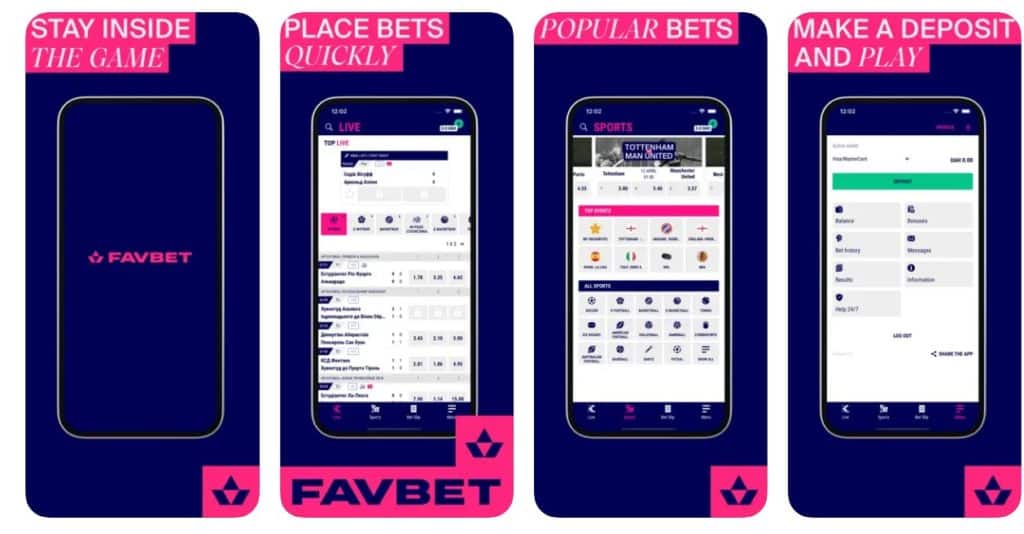 Favbet aplikacija - klađenje preko mobitela