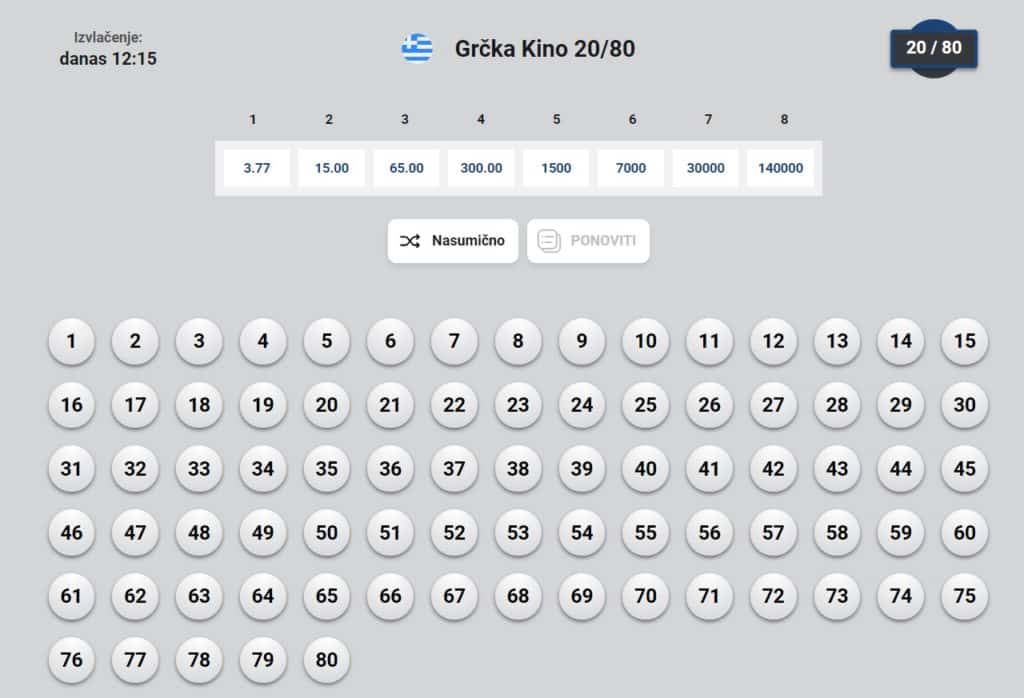 Grčki kino loto