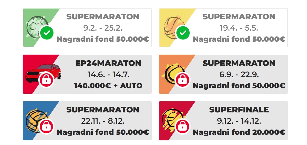 SuperMaraton SuperSport kladionice